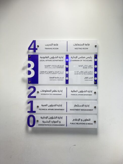 لافتات ارشادية